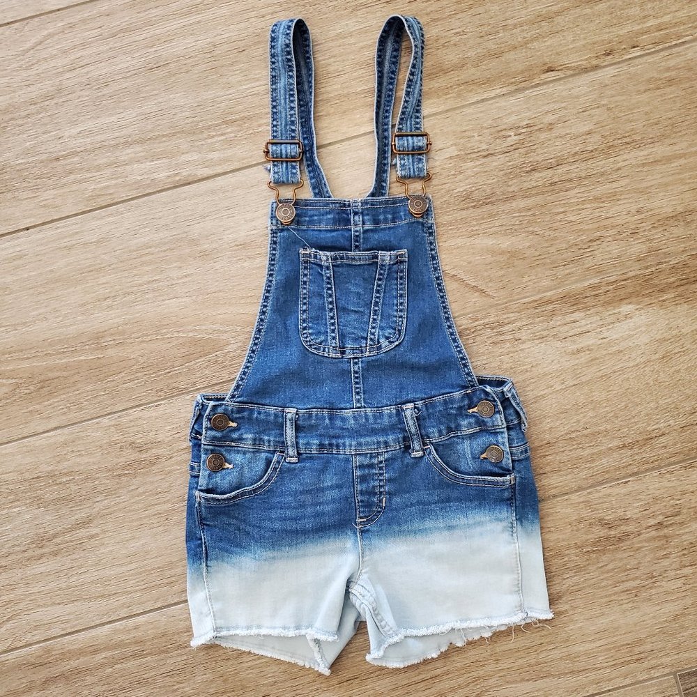 Justice Two Tone Shortalls / Overalls Size 8